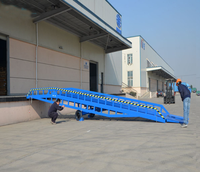 文昌移动式登车桥应用